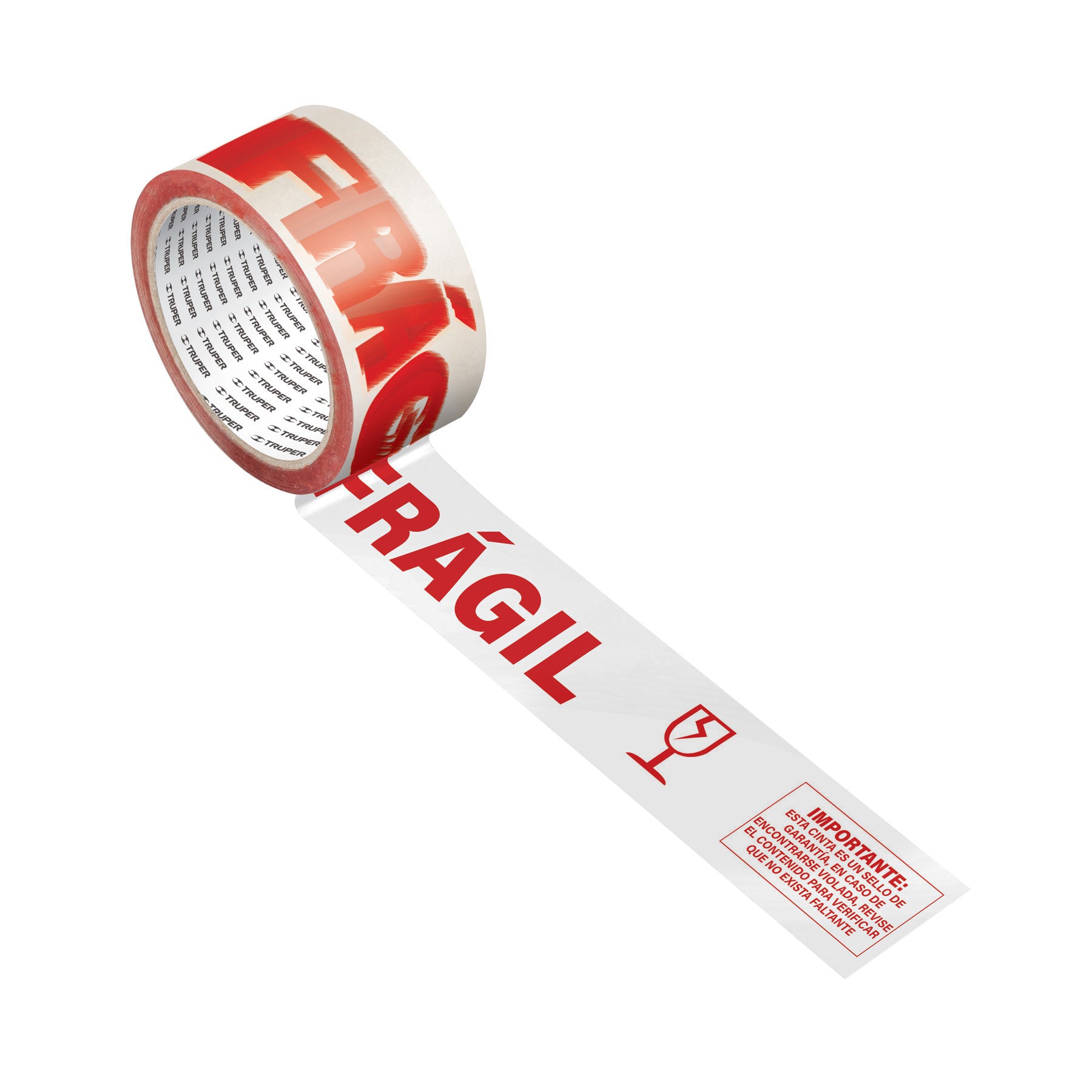 Cinta de empaque 48 mm x 150 m "Fragil" Truper