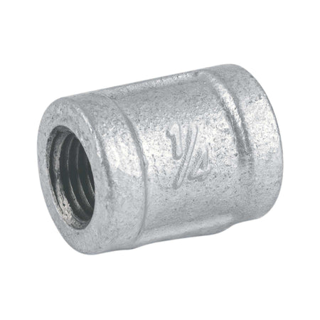 Cople reforzado de acero galvanizado de 1/4" FOSET