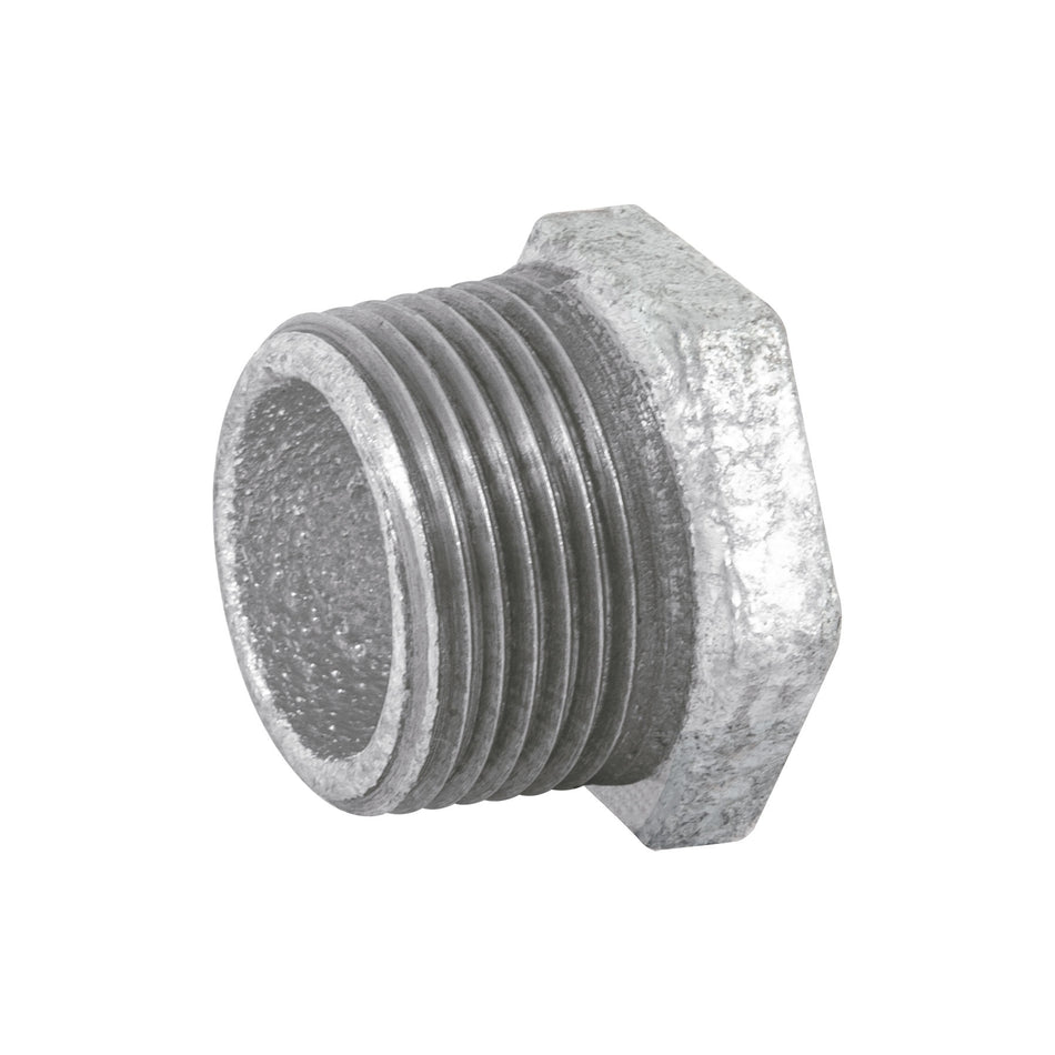 Reduccion bushing acero galvanizado 3/4 x 1/2" FOSET