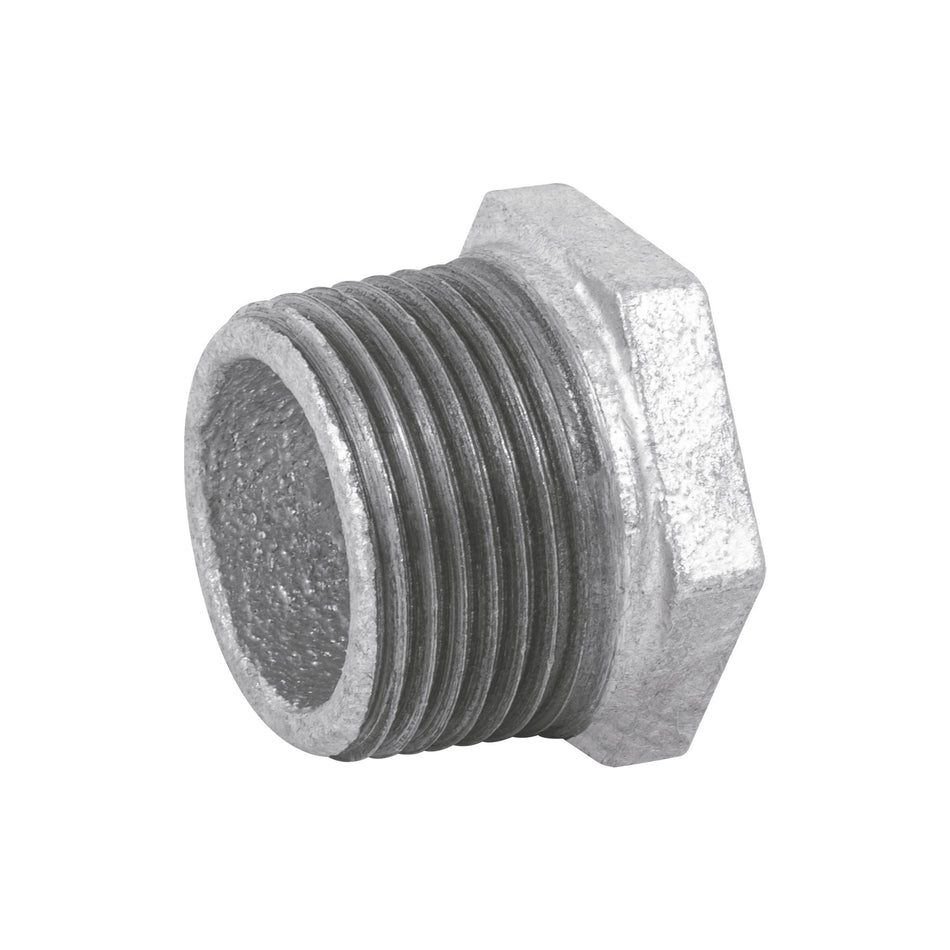 Reduccion bushing acero galvanizado 1"x1/2" FOSET
