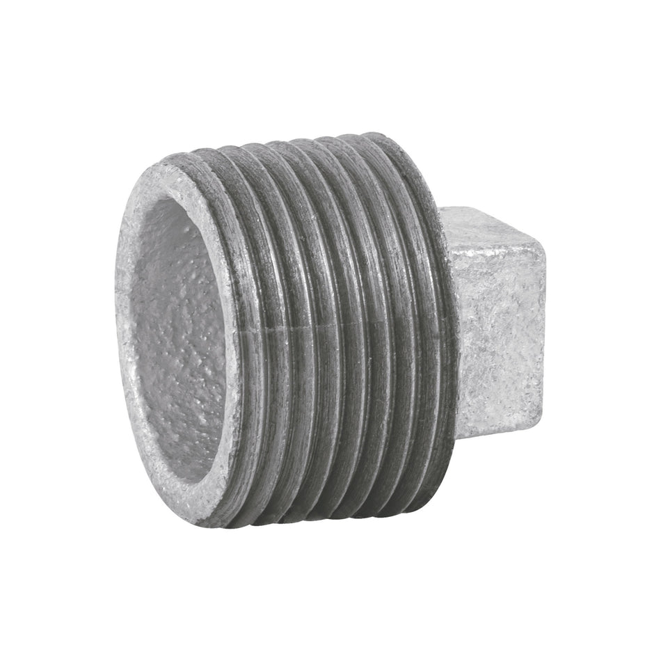 Tapon macho de acero galvanizado FOSET 1/2"