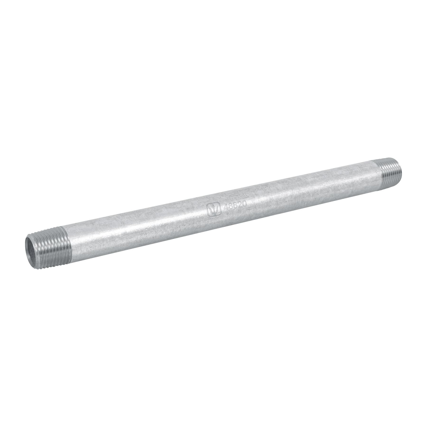 Niple de acero galvanizado 1/2 x FOSET 10"