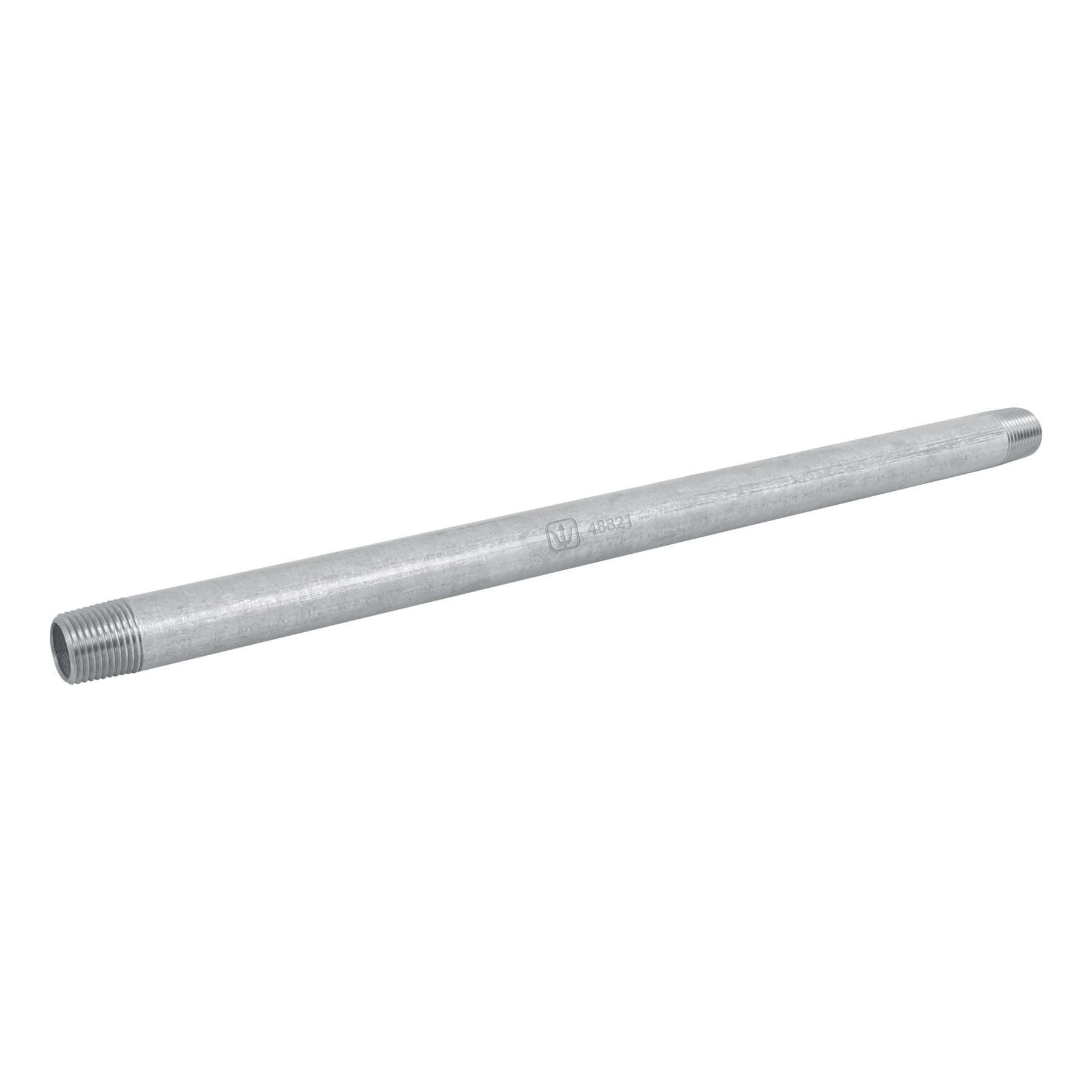 Niple de acero galvanizado 1/2 x FOSET 15"