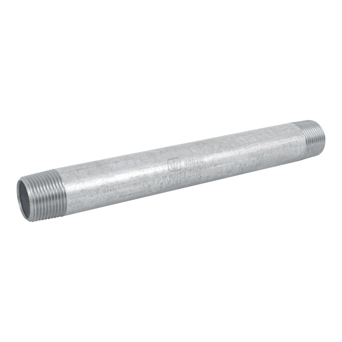 Niple de acero galvanizado 1 x FOSET 10"