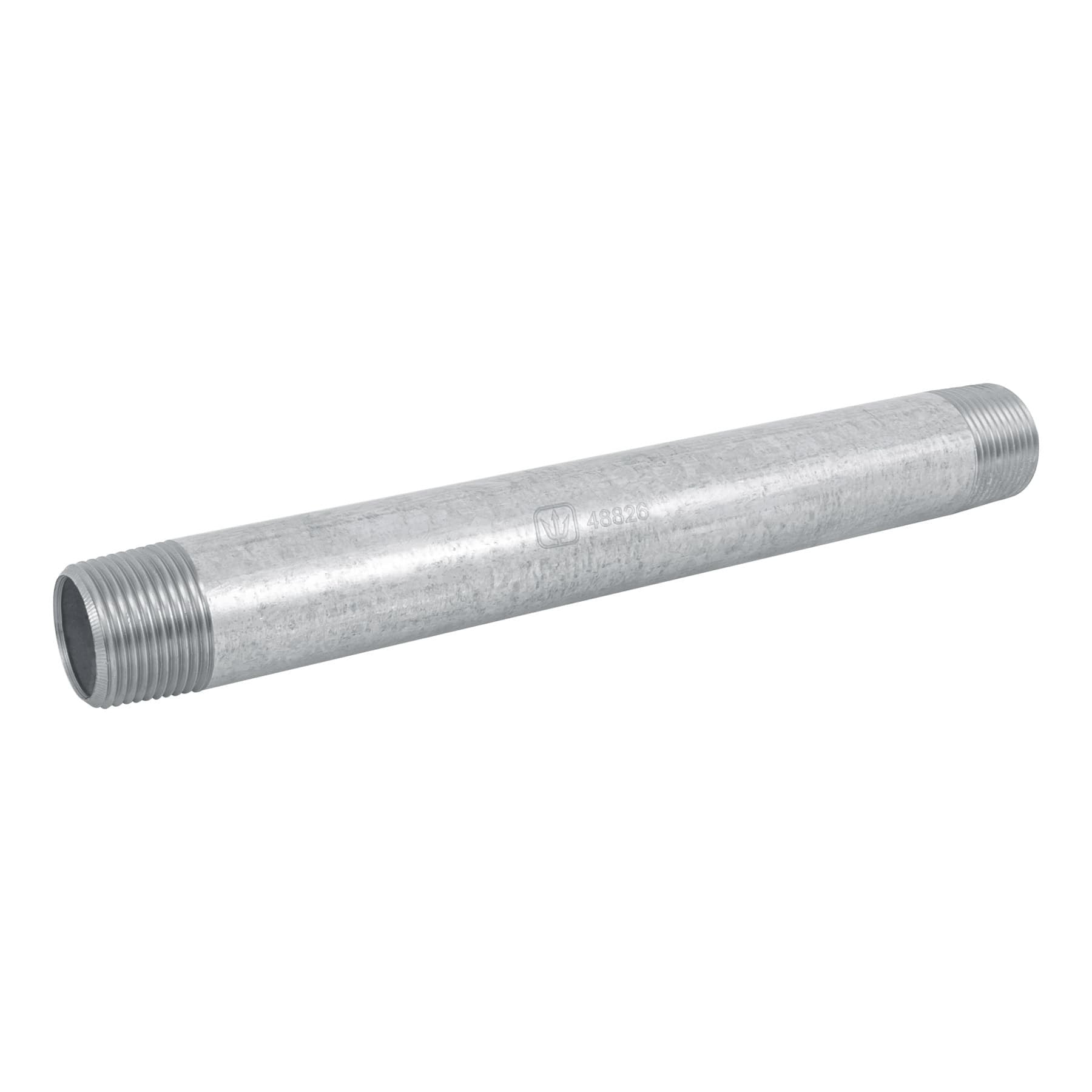Niple de acero galvanizado 1 x FOSET 10"