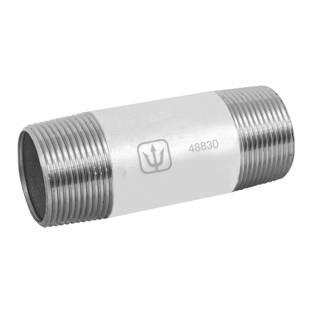 Niple de acero galvanizado 1-1/4 x FOSET 4"