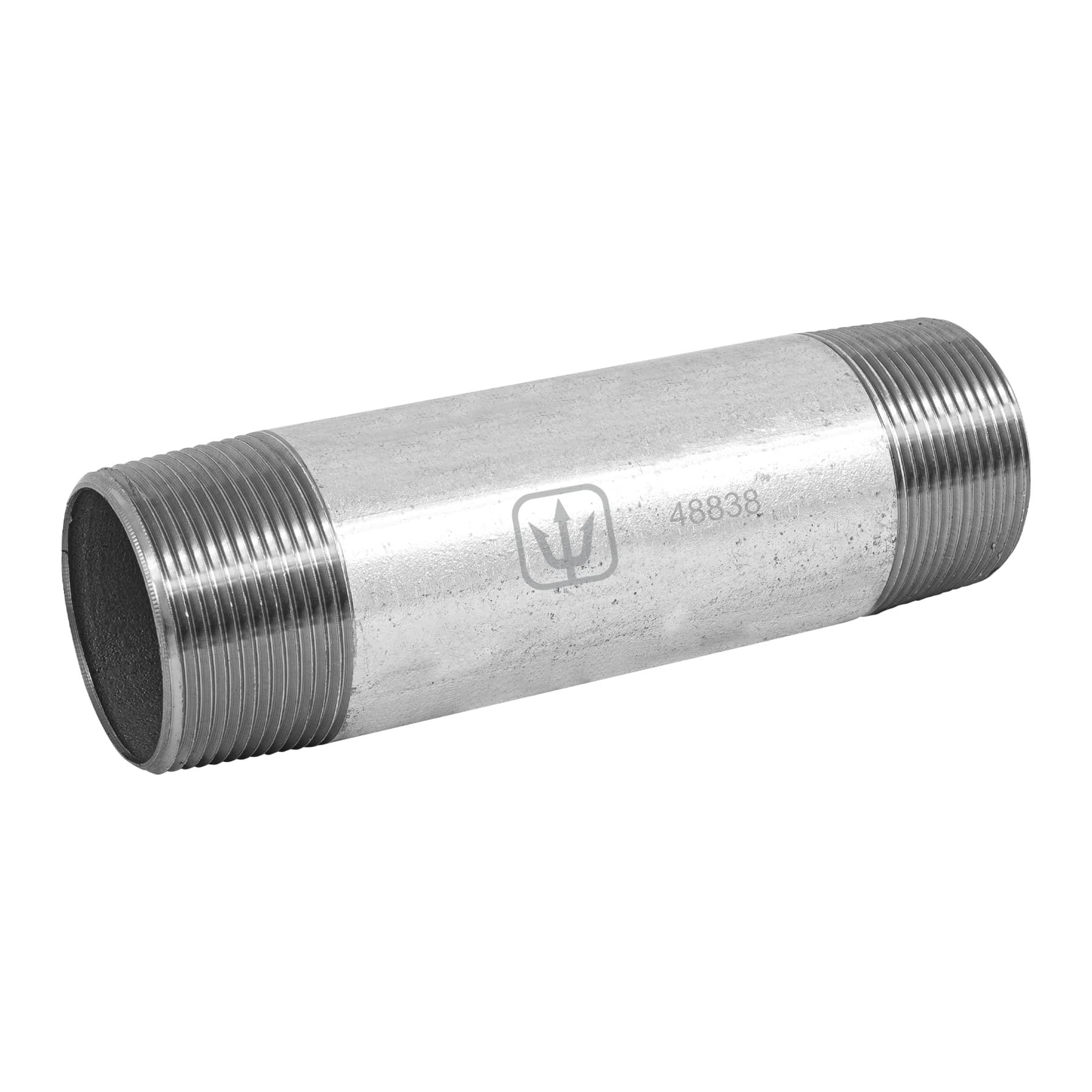 Niple de acero galvanizado 1-1/2 x FOSET 6"