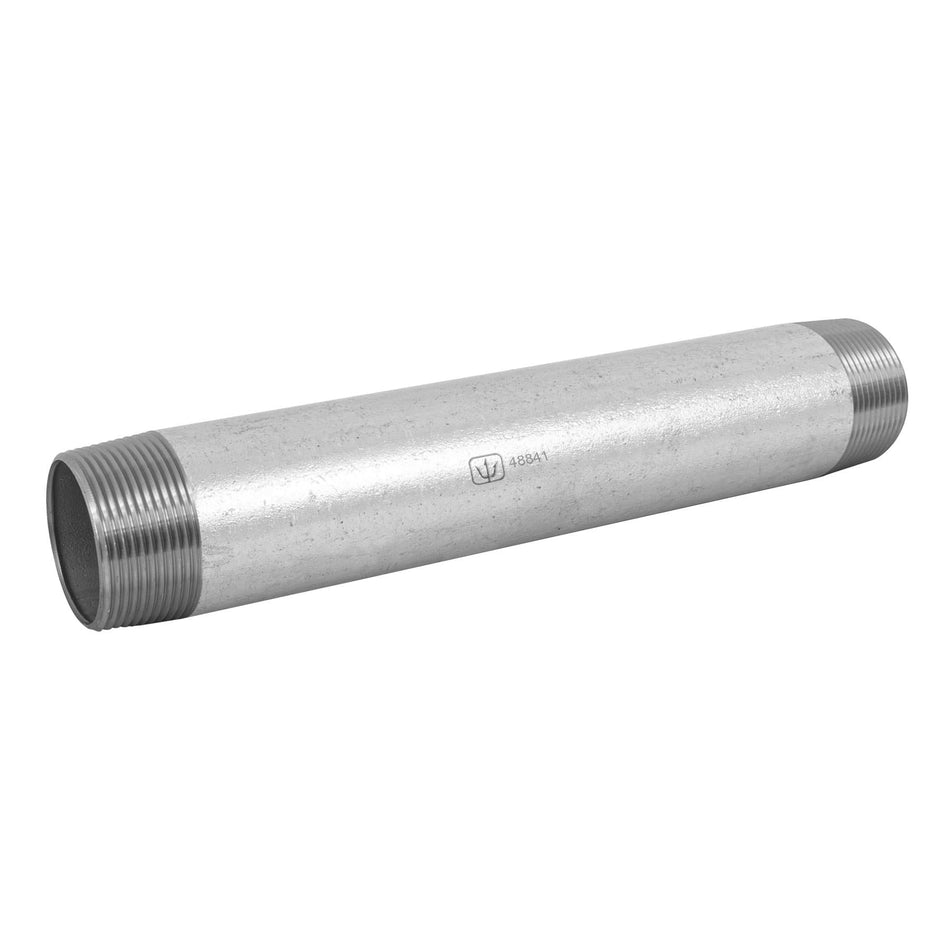 Niple de acero galvanizado 1-1/2 x FOSET 12"