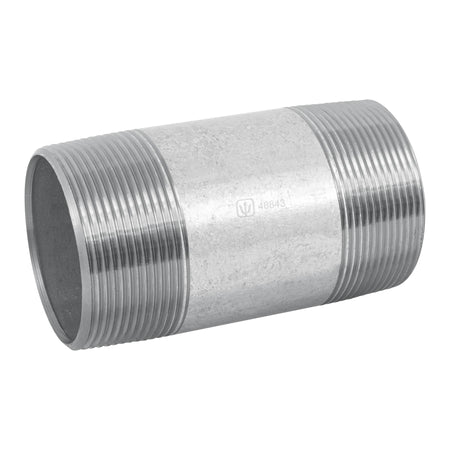 Niple de acero galvanizado 2 x FOSET 4"