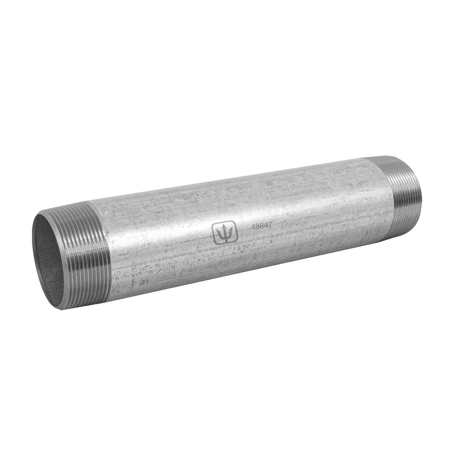 Niple de acero galvanizado 2 x FOSET 12"