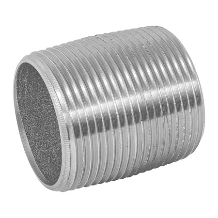 Niple de acero galvanizado cuerda corrida FOSET 1-1/4"