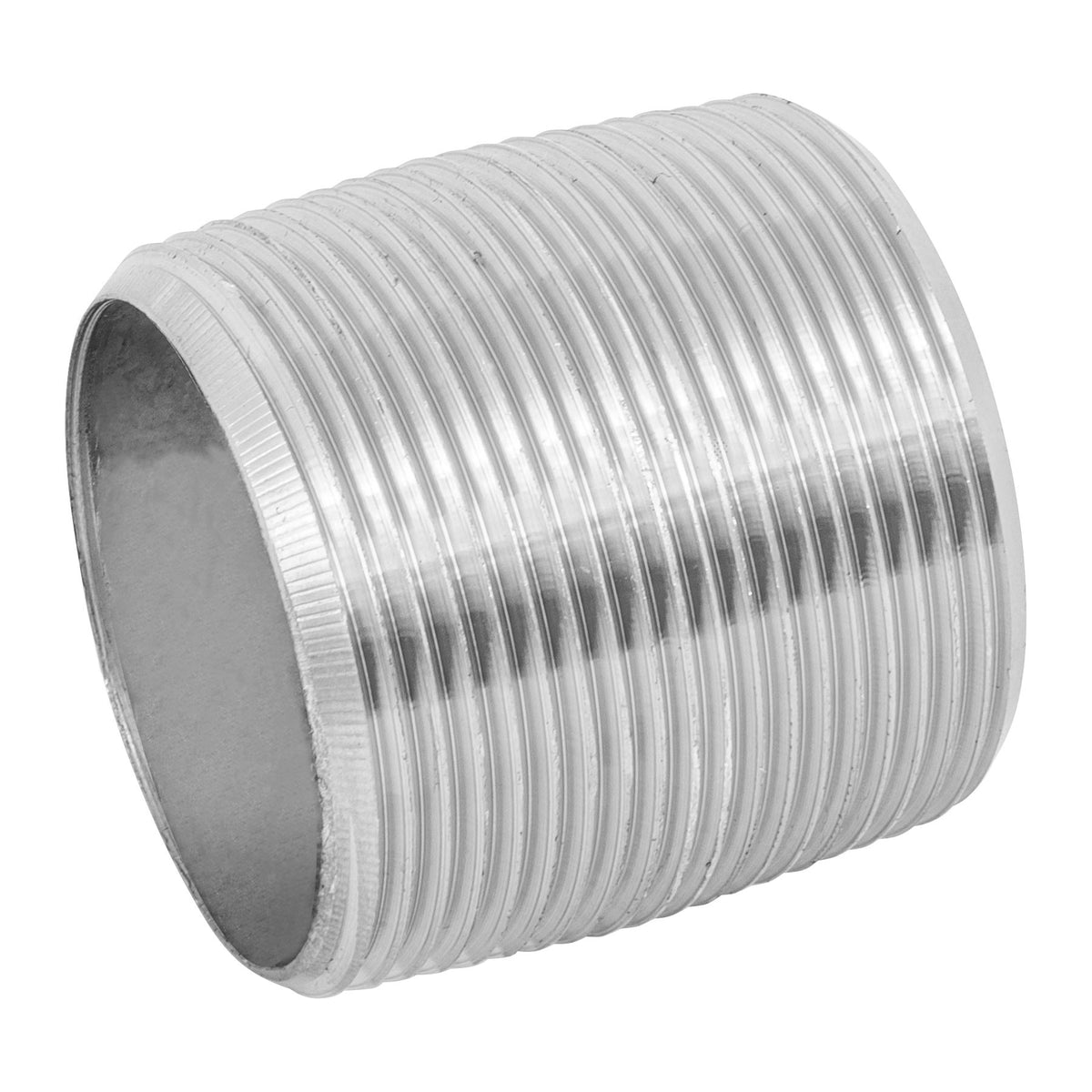 Niple de acero galvanizado cuerda corrida FOSET 1-1/2"