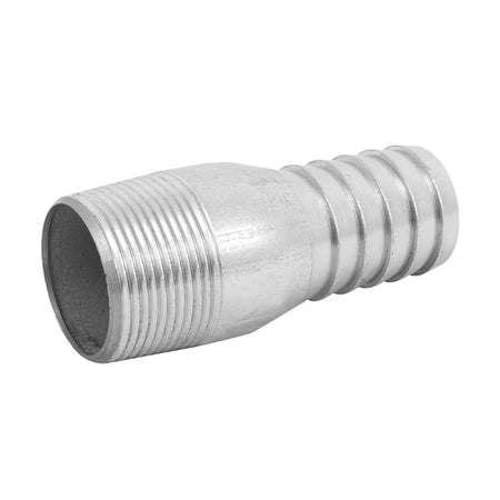 Niple de acero galvanizado tipo botella FOSET 1-1/4"