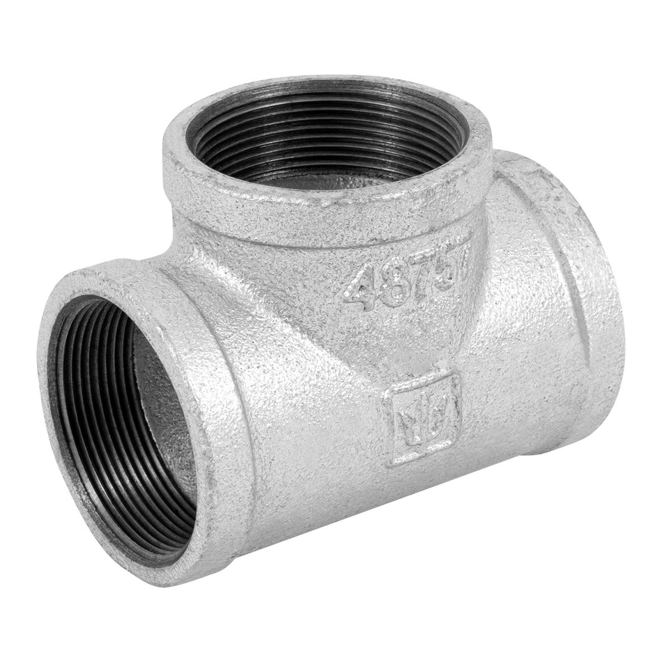 Tee sencilla acero galvanizado FOSET 2"