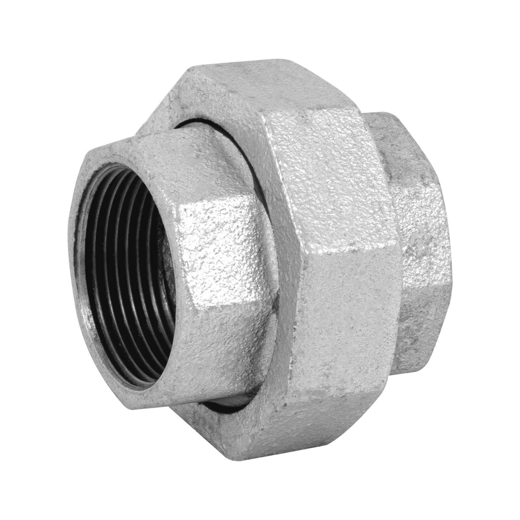 Tuerca union acero galvanizado FOSET 1-1/4"