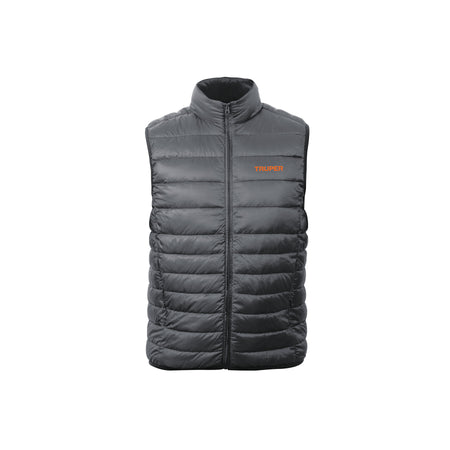 Chaleco de plumas ligero para hombre gris CH TRUPER