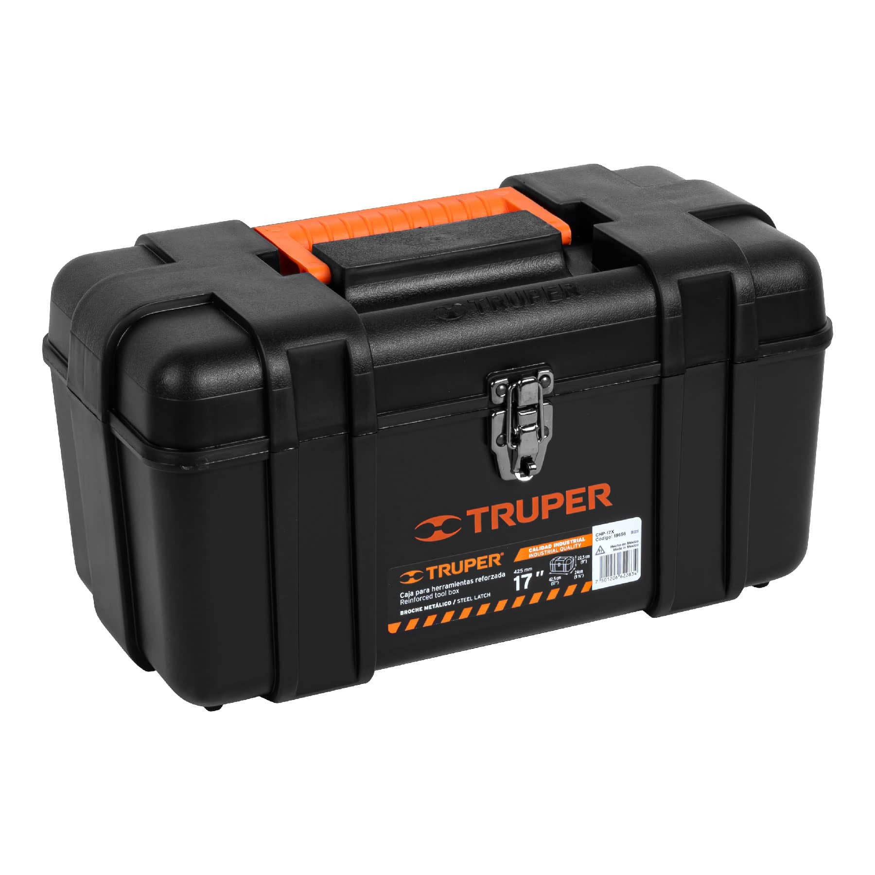 Caja para herramienta de industrial broches metalicos 17"