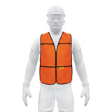 Chaleco de seguridad uso de dia Pretul naranja