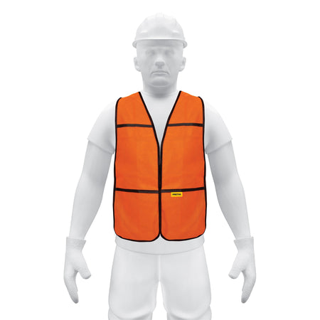 Chaleco de seguridad uso de dia Pretul naranja
