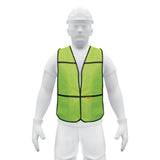 Chaleco de seguridad uso de dia Pretul verde