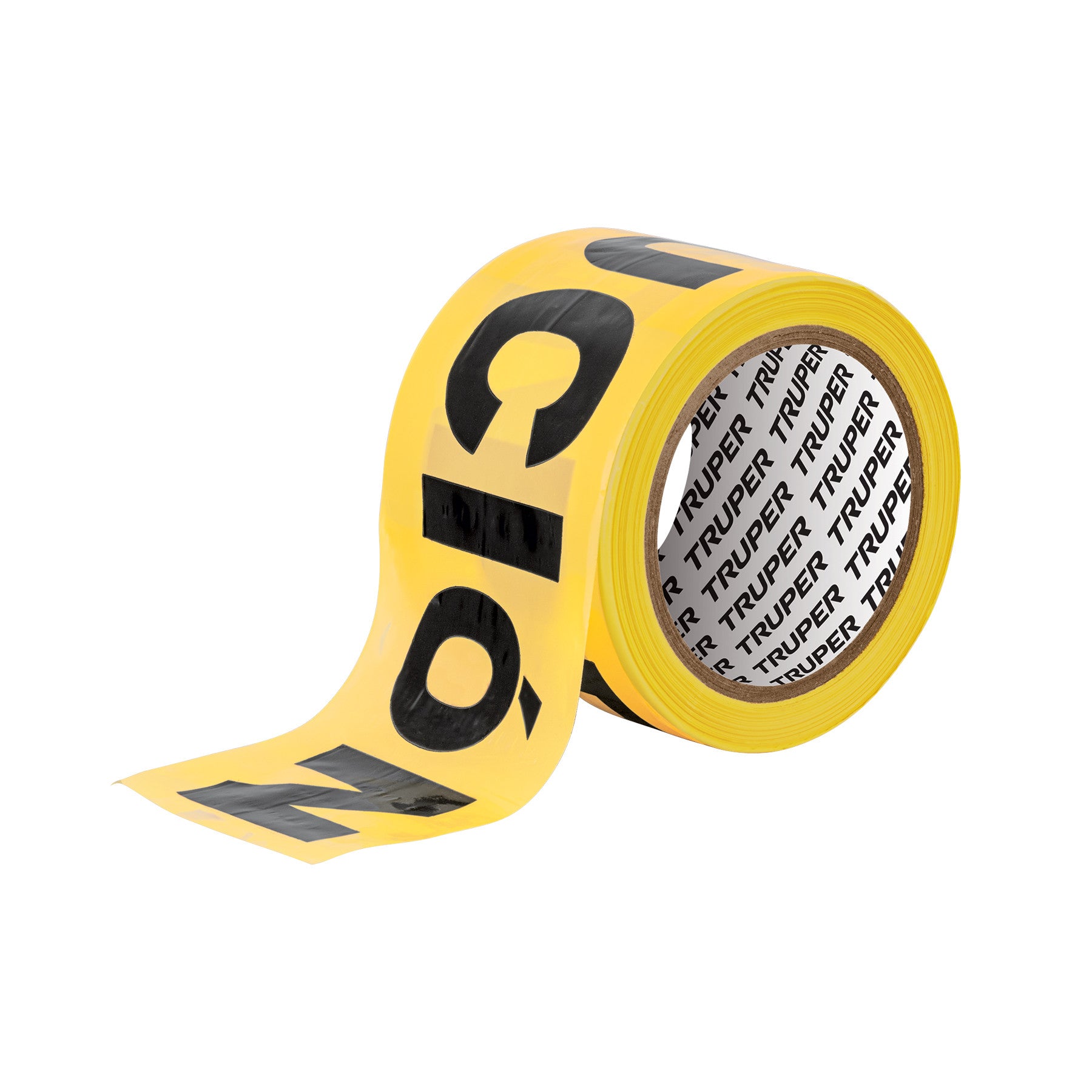 Rollo de 100 m de cinta delimitadora "Precaucion" Truper