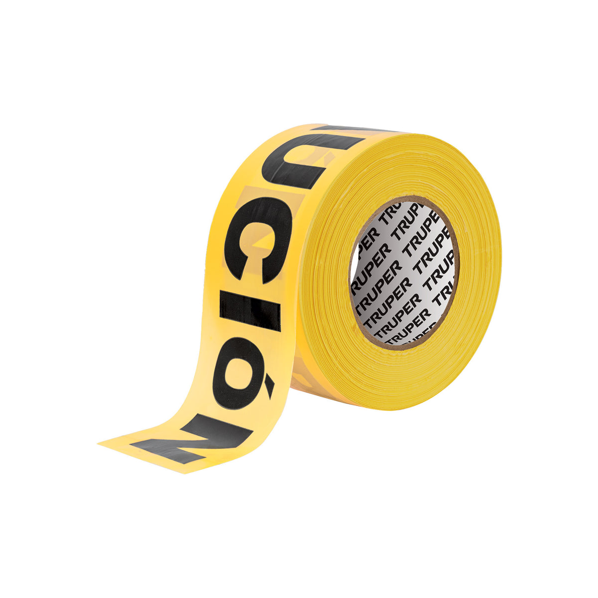Rollo de 305 m de cinta delimitadora "Precaucion" Truper