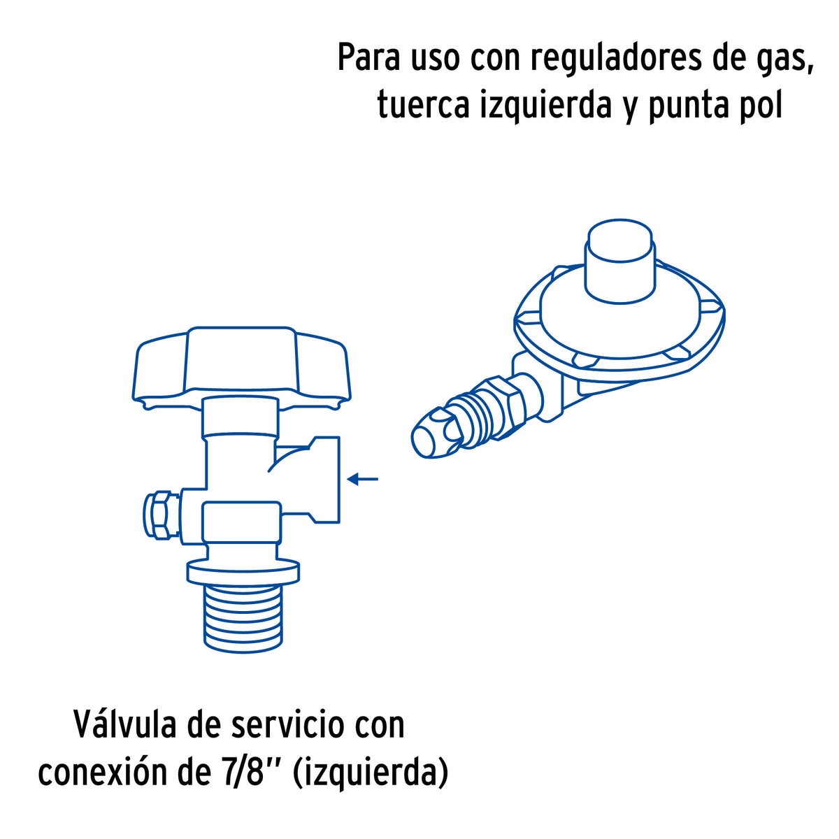 Cilindro portatil para gas LP 30kg (66lb) FOSET