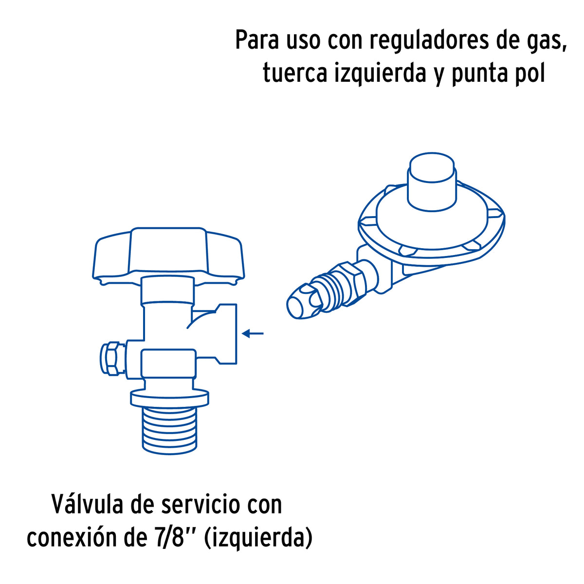Cilindro portatil para gas LP 6kg (13lb) FOSET
