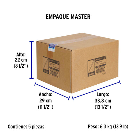 Bolsa con 1000 cinchos plasticos 50 lb 200x4.5 mm negros