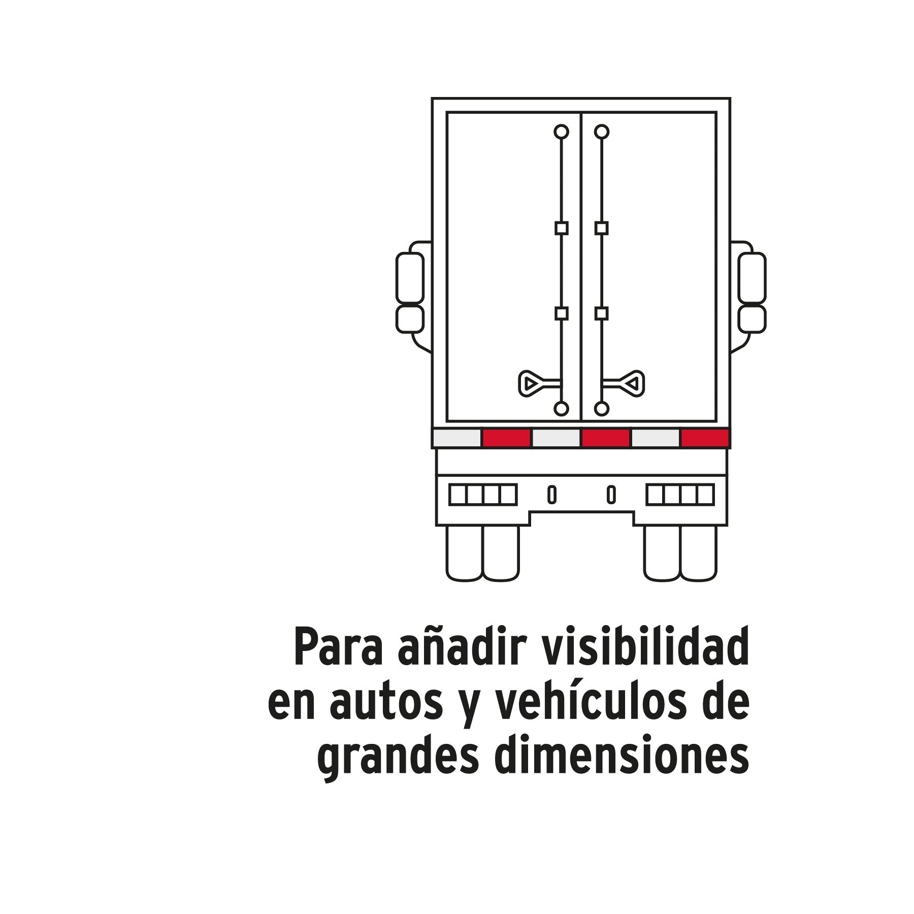 Rollo de 9 m x 2" de cinta reflejante de PVC Truper