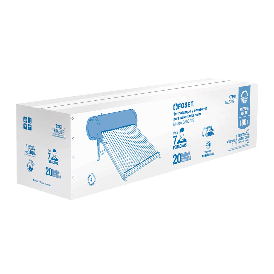 Caja de empaque de repuesto para termotanque CALE-20S
