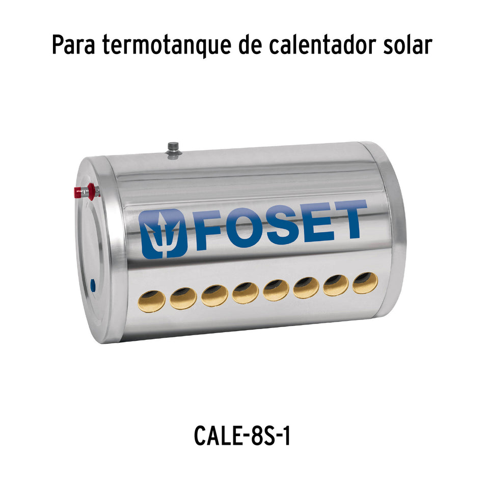 Caja de empaque de repuesto para termotanque CALE-8S, FOSET