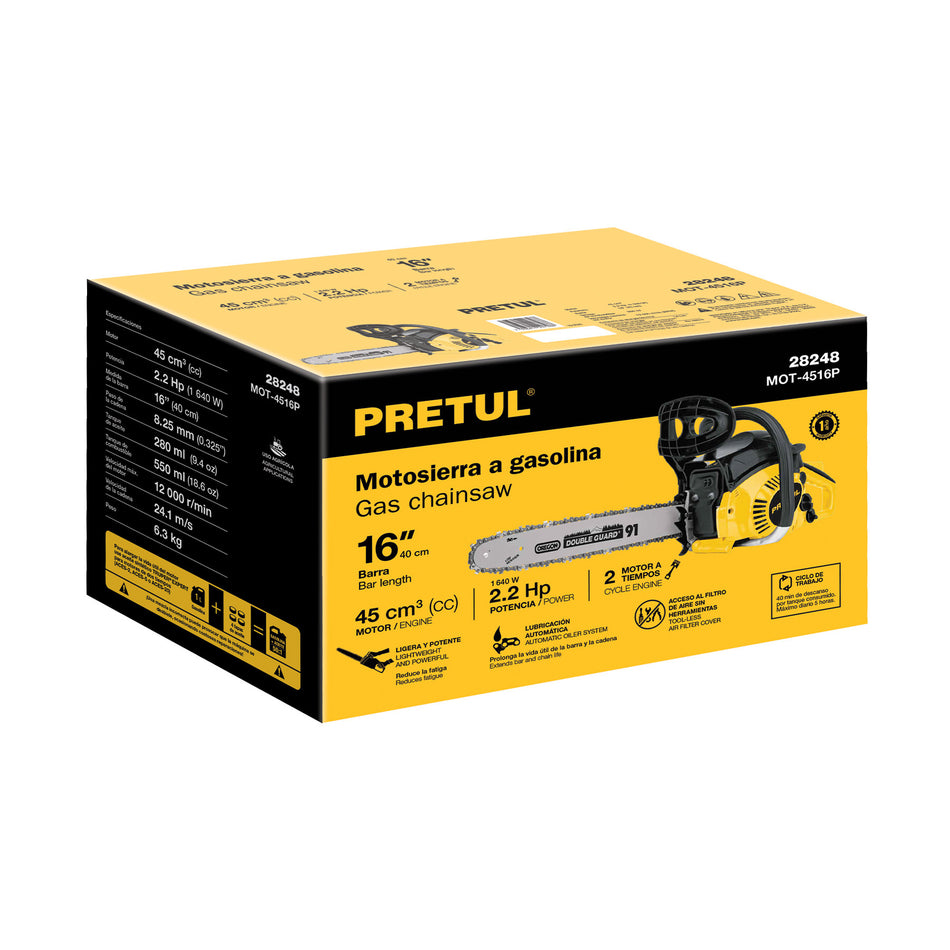 Caja de empaque de repuesto para MOT-4516P, Pretul