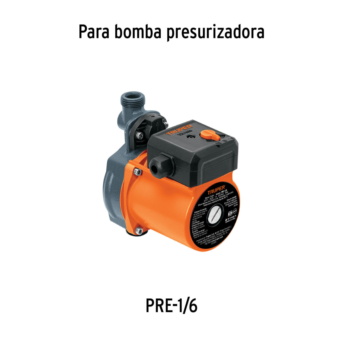Caja de empaque de repuesto para PRE-1/6