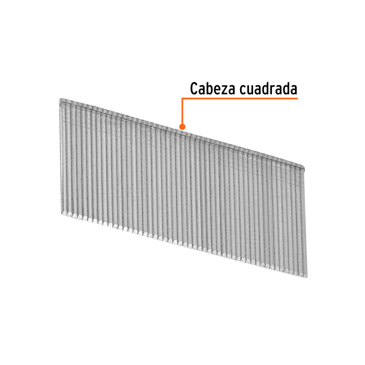 Caja con 2500 clavos calibre 16 para CLNE-16 Truper 45 mm
