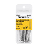 Blisterclavos galvanizados para concreto FIERO 2"