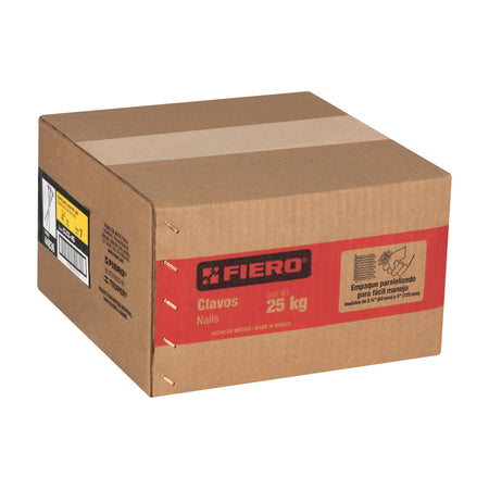 Kilo de clavos para concreto 4' galvanizado, caja de 25 kg