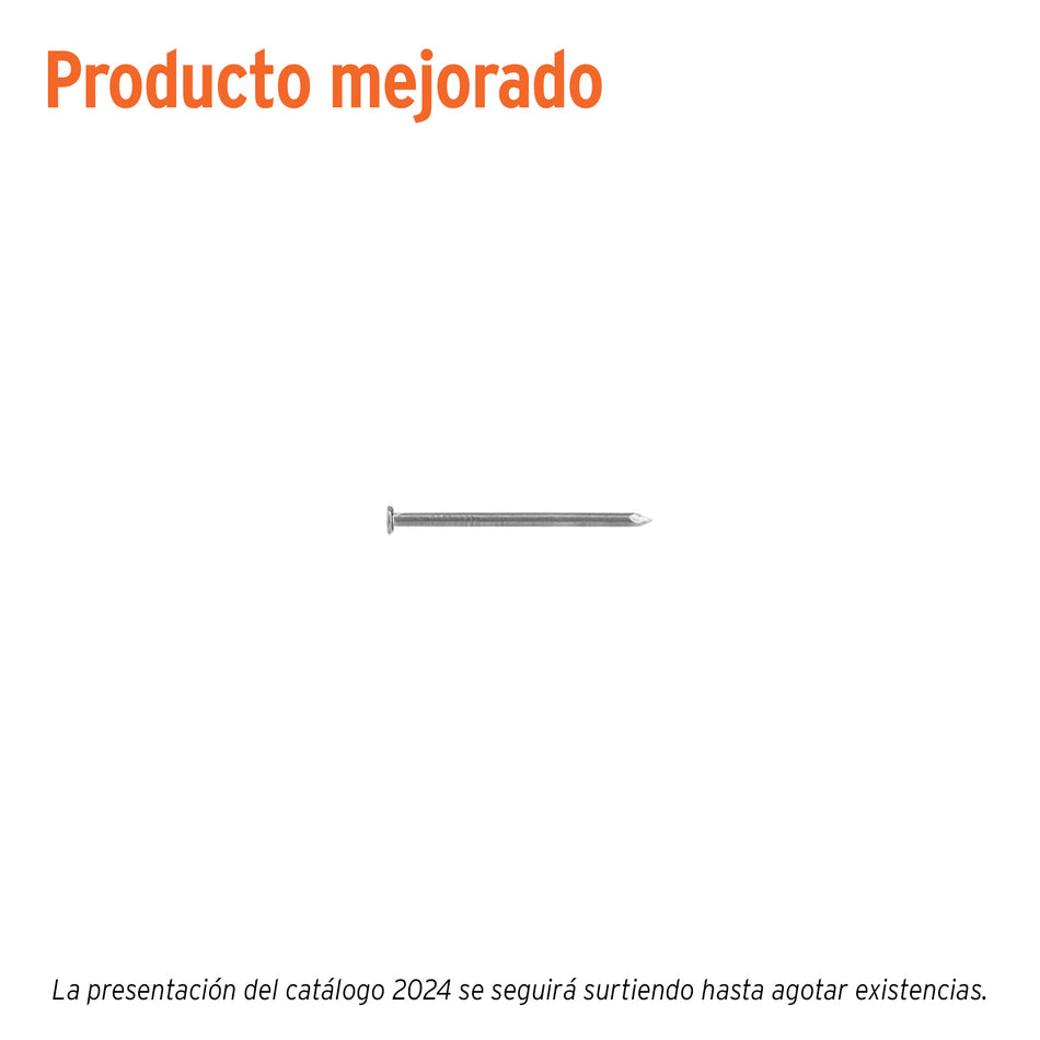 Bolsa con 1 kg de clavo estándar 1-1/2' con cabeza, FIERO