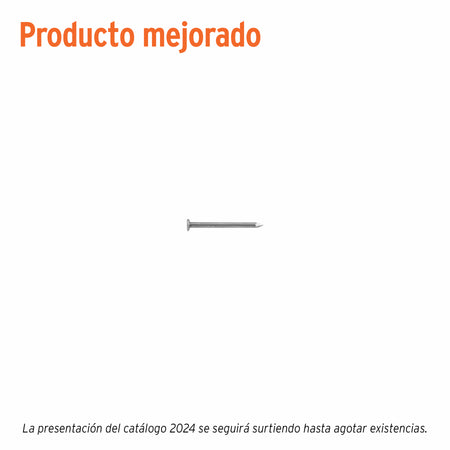 Kilo de clavo estándar 1' con cabeza en caja de 25 kg, FIERO