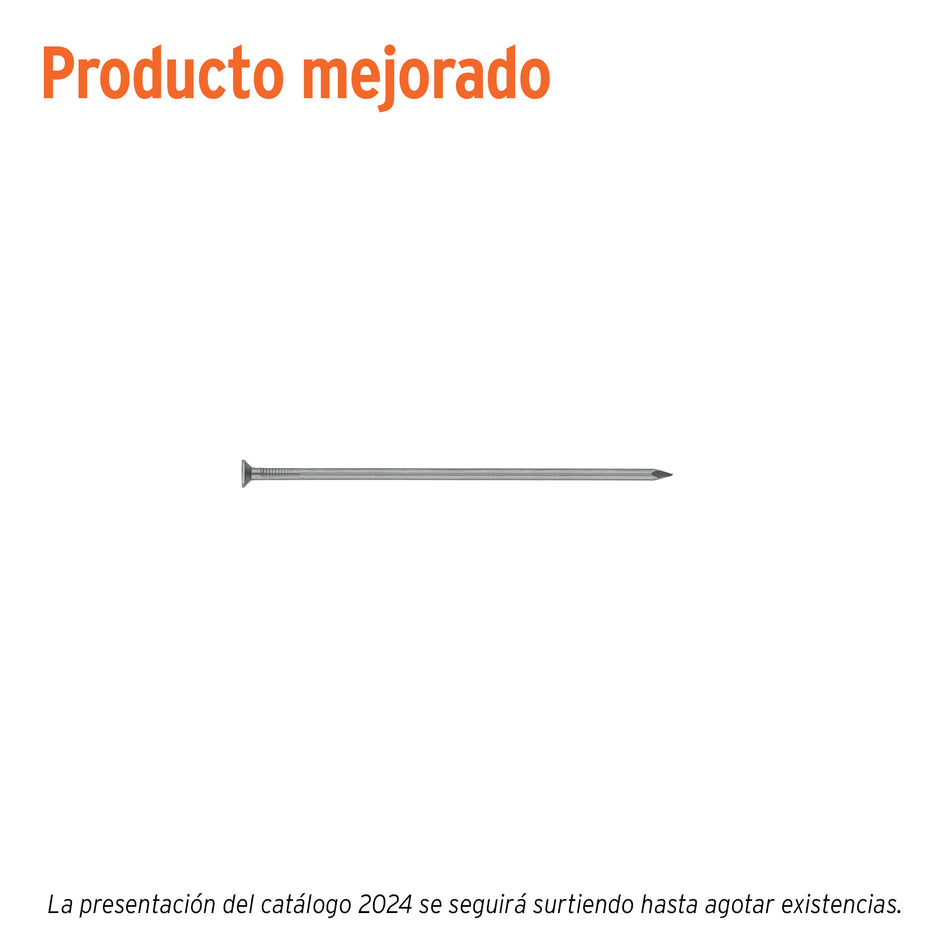 Bolsa con 1 kg de clavo estándar 2-1/2' con cabeza, FIERO