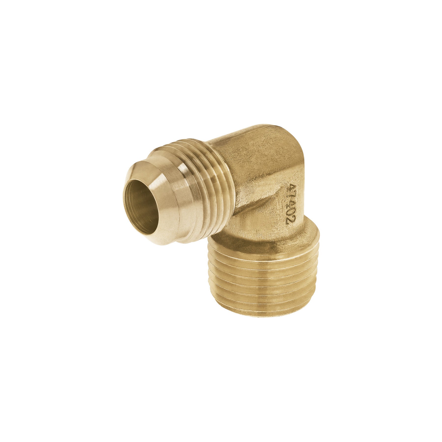 Codo terminal a 90° de laton 1/2 x 1/2" FOSET
