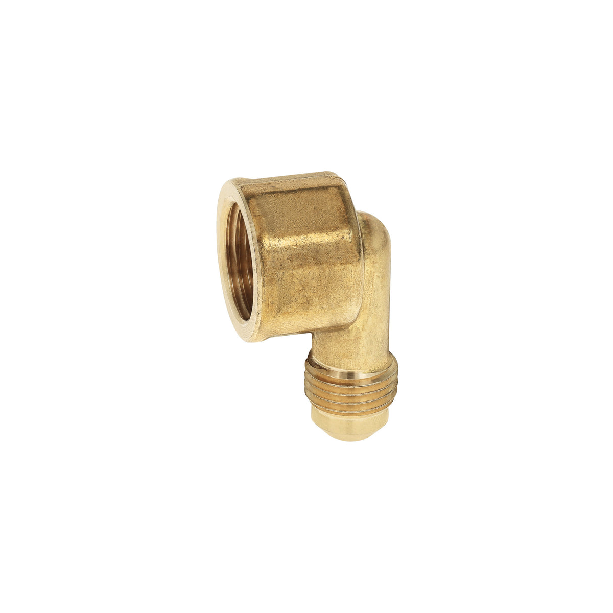 Codo para estufa a 90° de laton de 5/16" x 3/8" FOSET