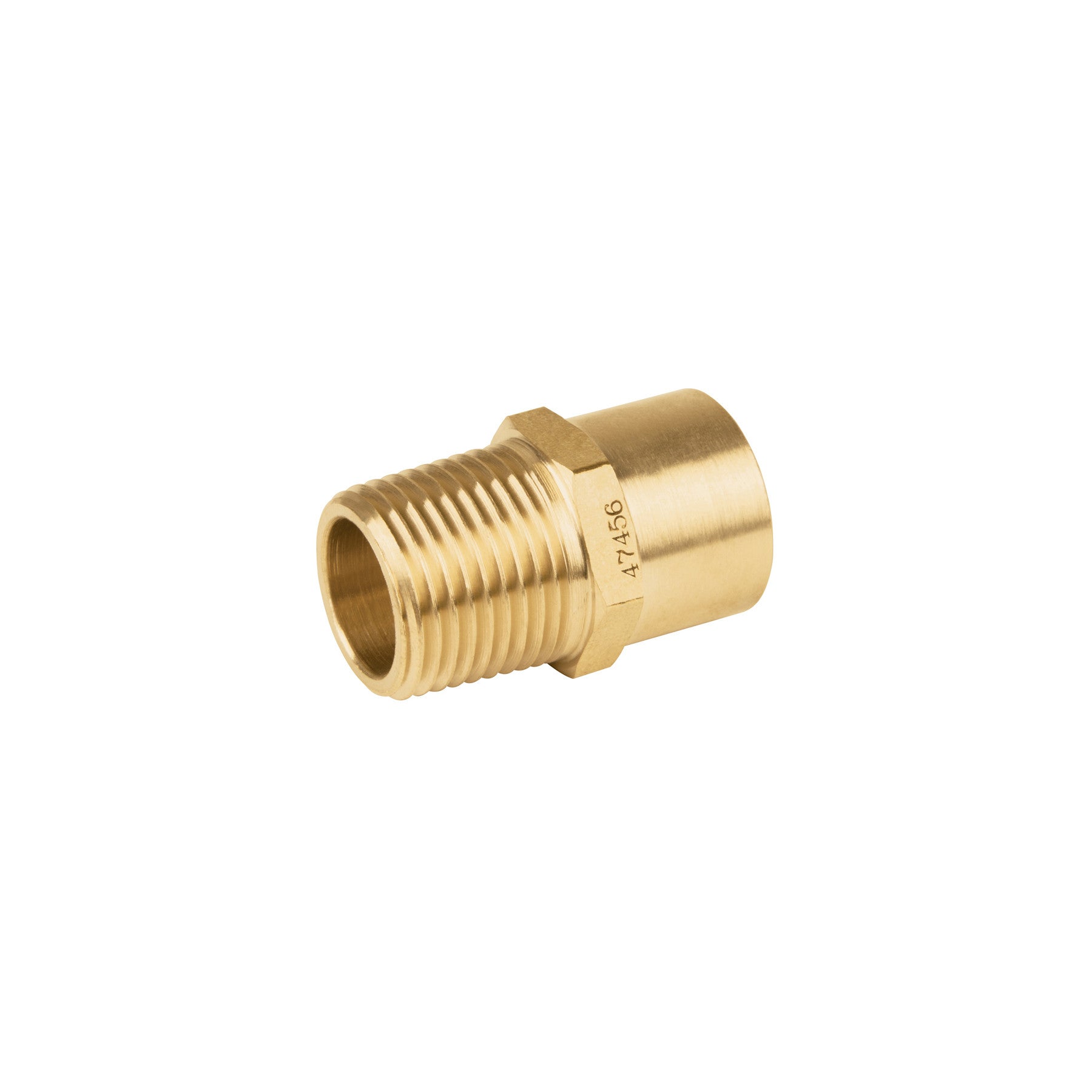 Conector NPT soldable de laton 1/2" X 3/8" FOSET