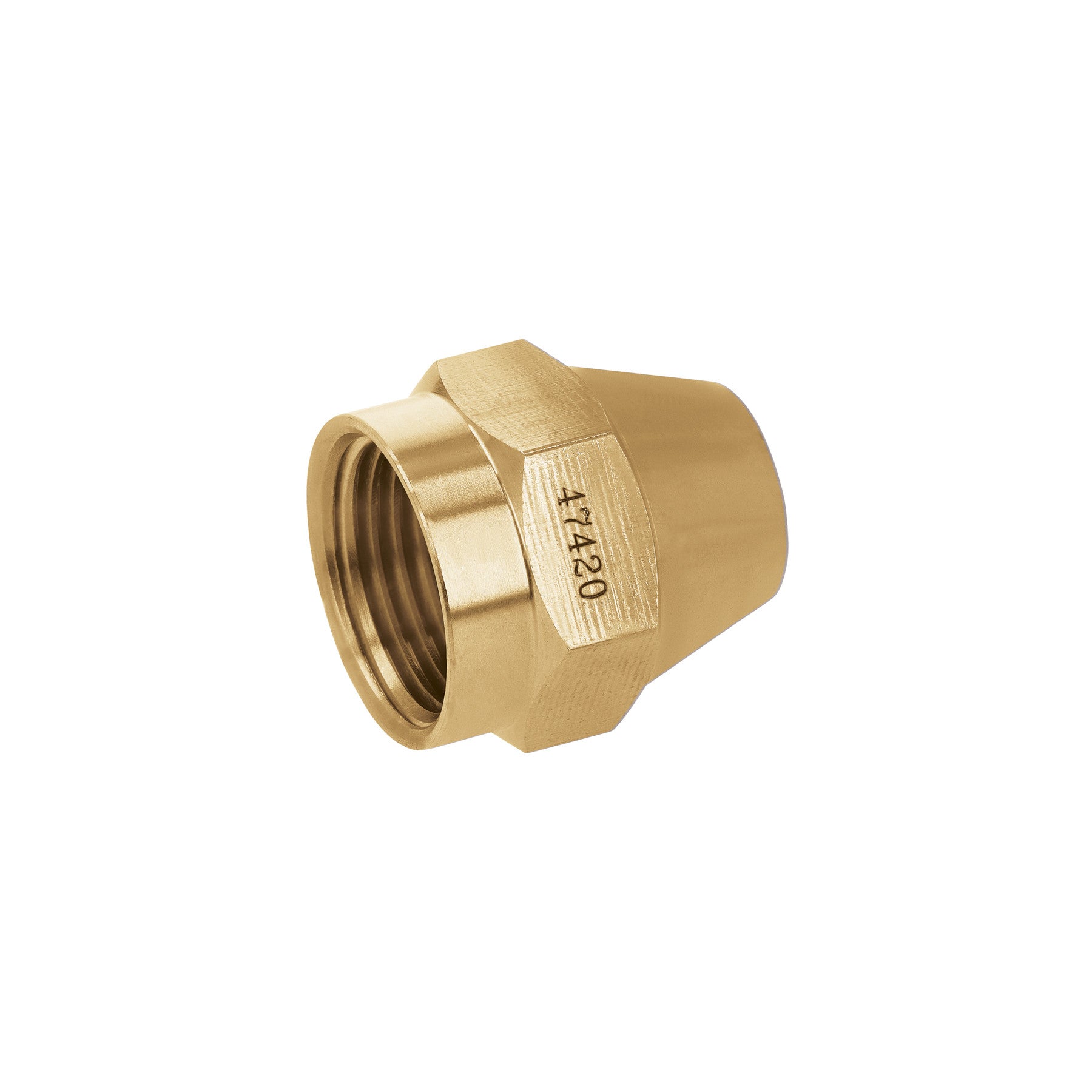 Tuerca conica de laton FOSET 1/2"