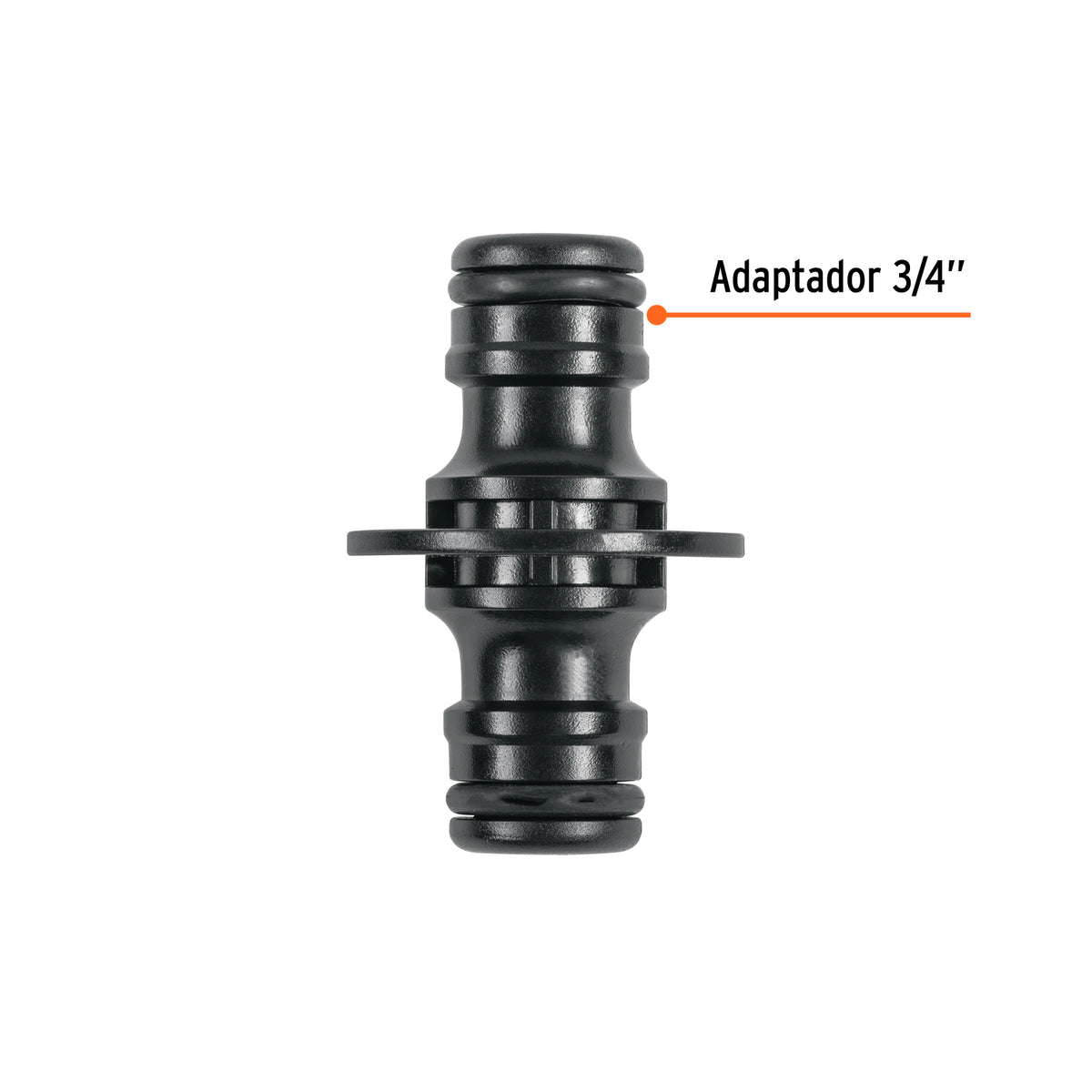 Adaptador union 3/4" rapido de ABS sistema click Truper