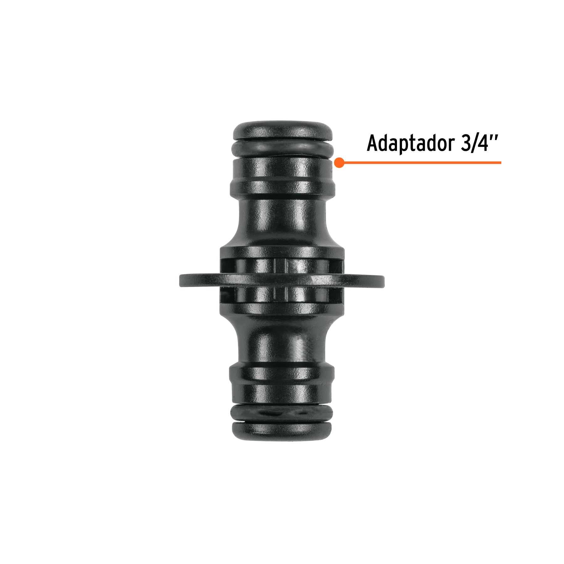 Adaptador union 3/4" rapido de ABS sistema click Truper