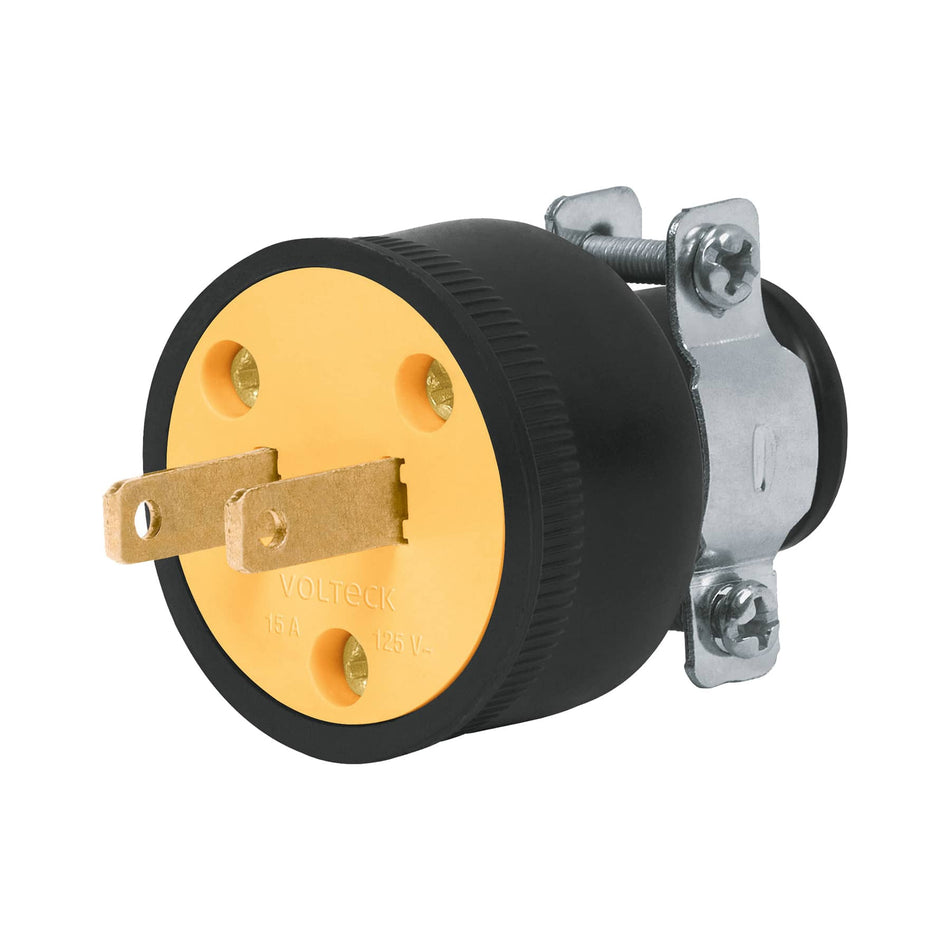 Clavija industrial reforzada polarizada Volteck