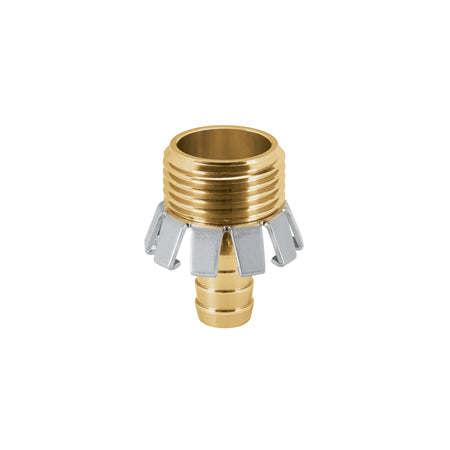 Conector 1/2" macho tipo garra de aluminio Truper