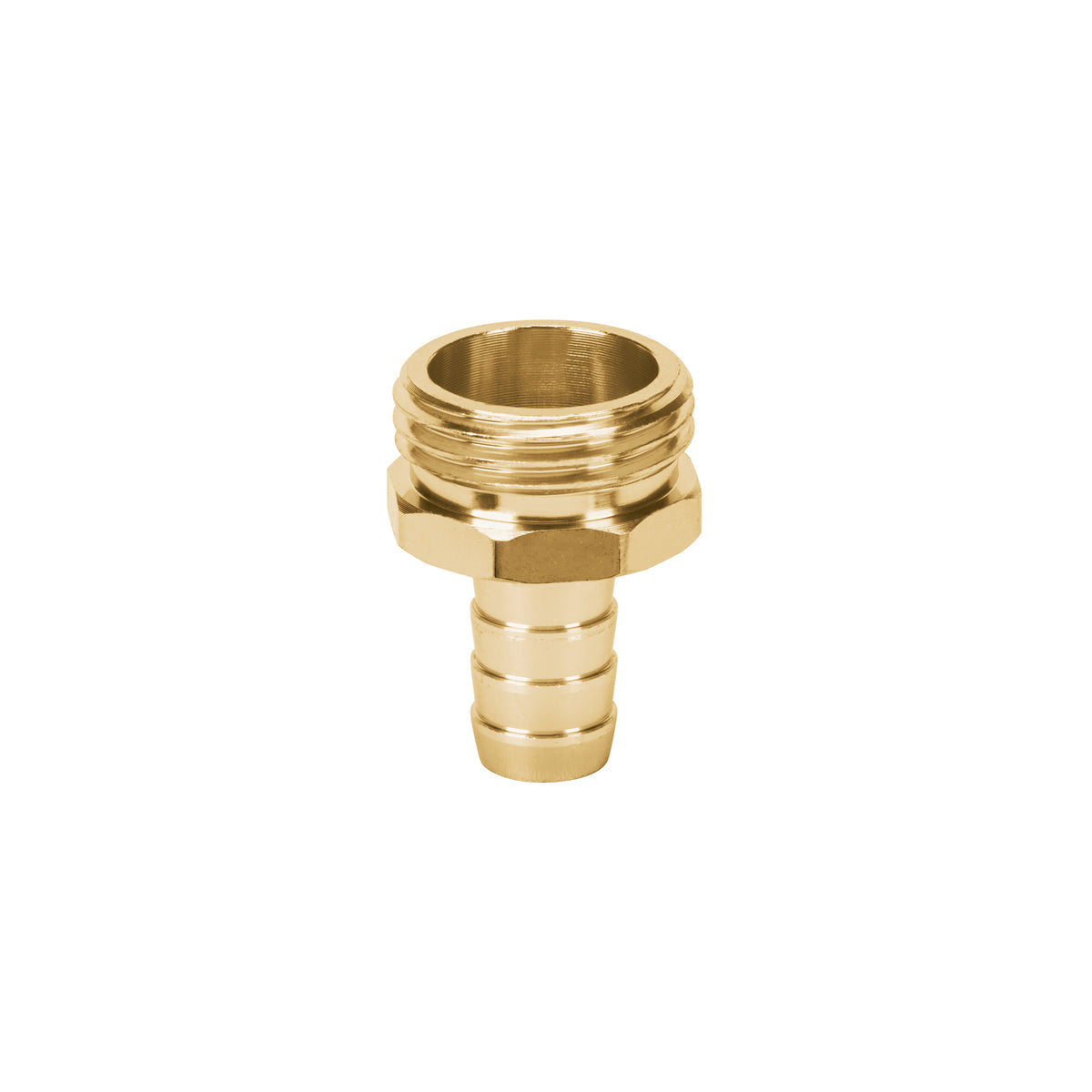 Conector 1/2" macho de aluminio Truper