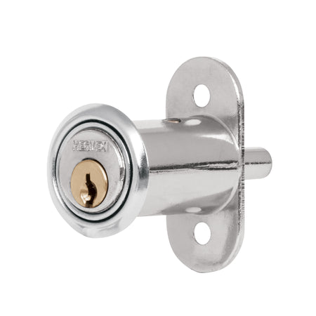 Cerradura para mueble, modelo 20, cromo, HERMEX